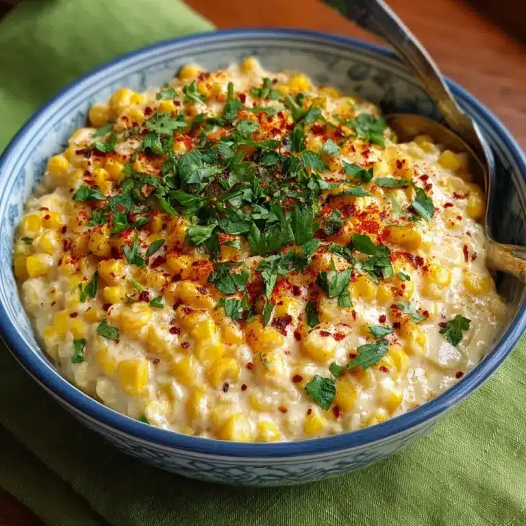Louisiana Creamed Corn Maque Choux Recipe