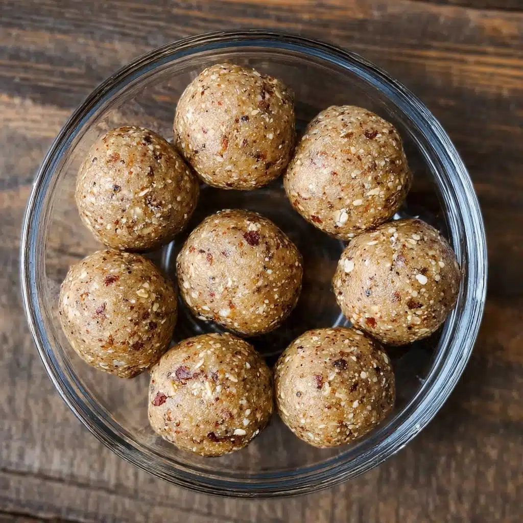 -Chewy No Bake Coconut Date Energy Balls Recipe - Recipe Image