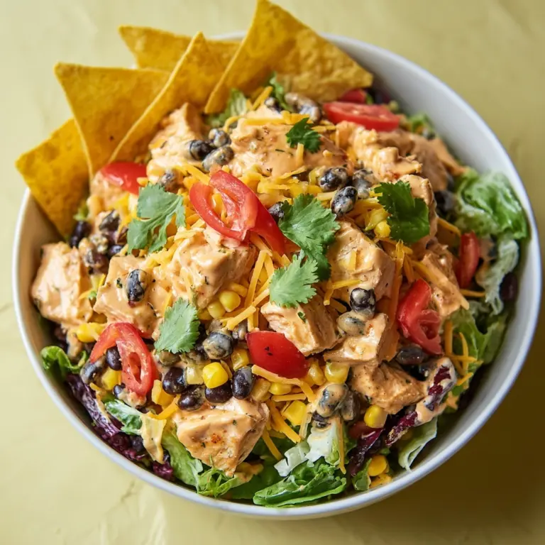 Zesty Southwest Chicken Salad Recipe