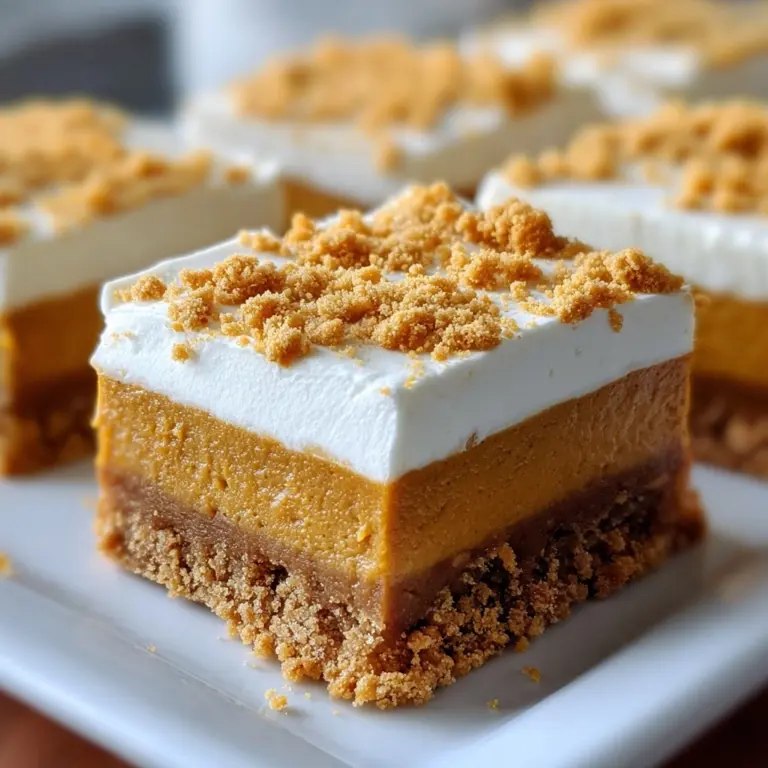 Pumpkin Bars with Cream Cheese Frosting Recipe