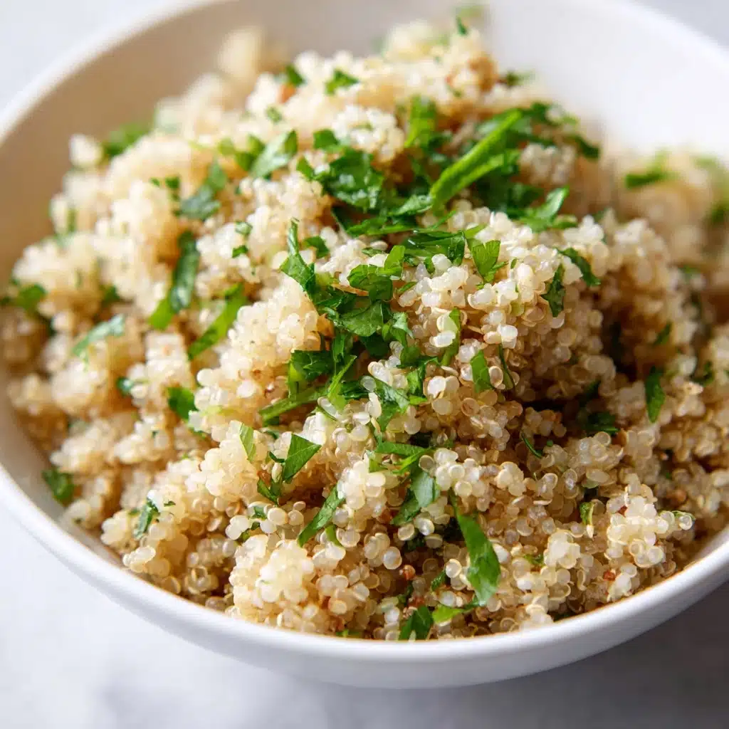 Herb and Garlic Quinoa Recipe