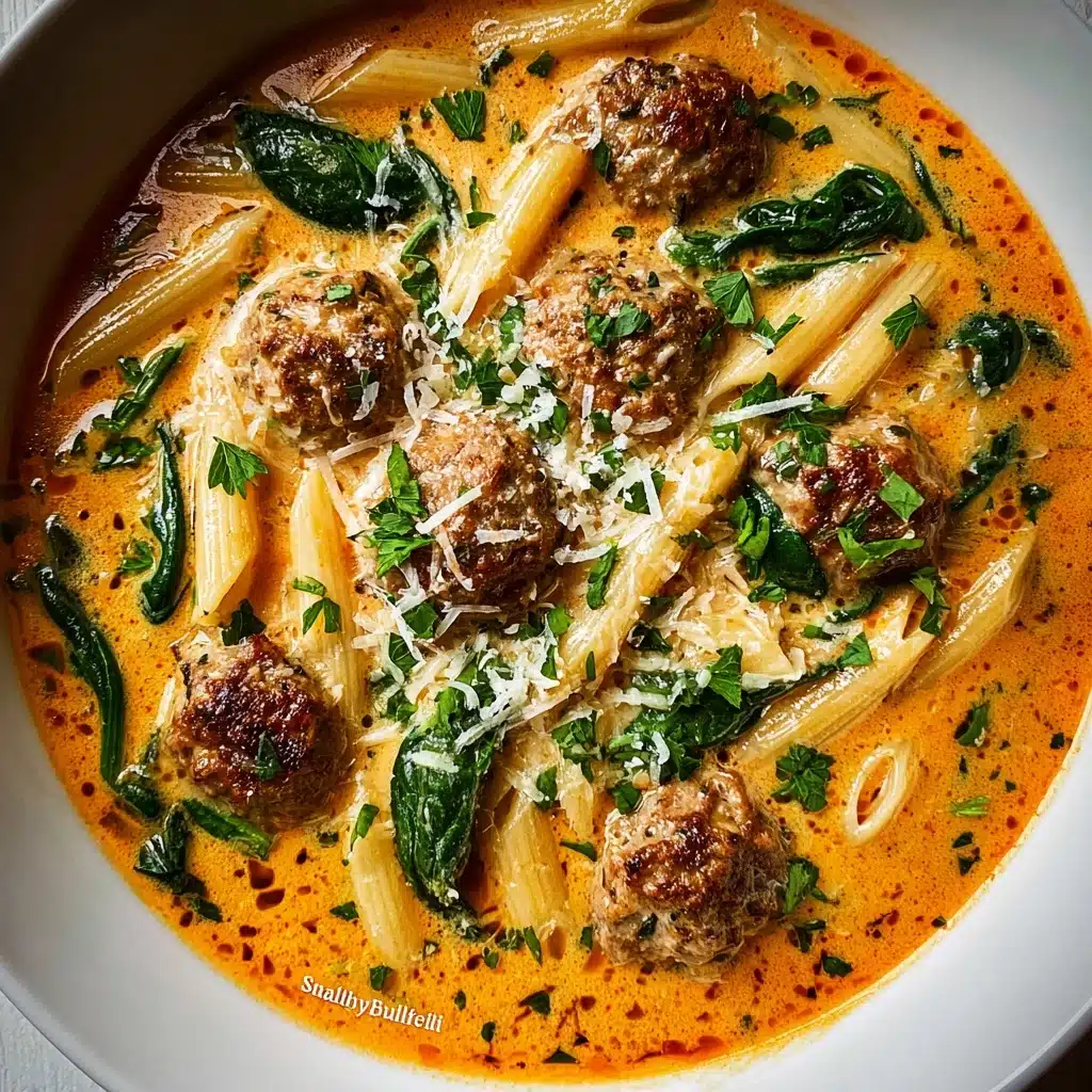 Creamy Italian Meatball Soup Recipe - Recipe Image