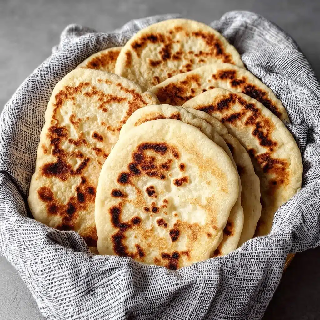 Homemade Greek Pita Bread Recipe - Recipe Image