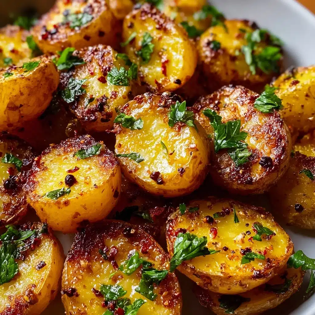 Crispy Oven-Roasted Batatas à Murro Potatoes Recipe - Recipe Image