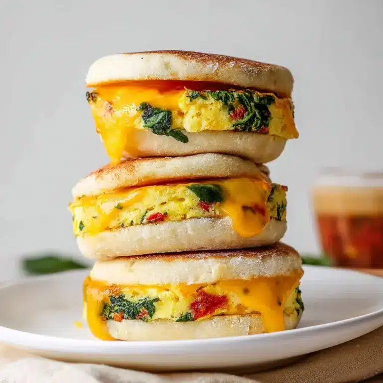 Healthy Breakfast Sandwich (A make-ahead recipe) Recipe