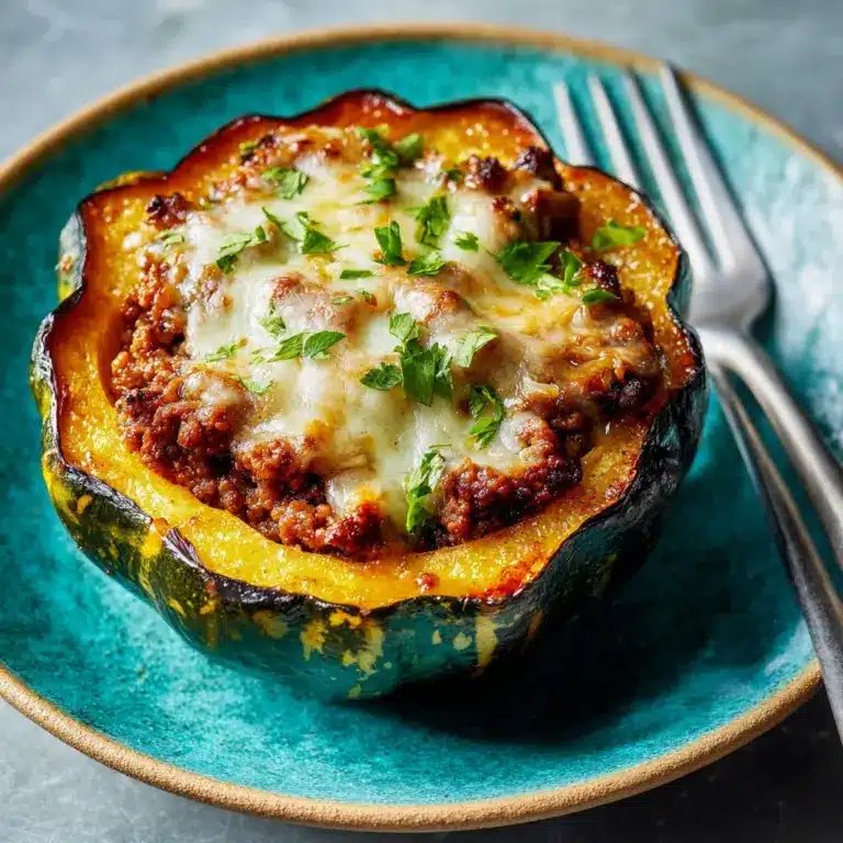 Stuffed Baked Acorn Squash Recipe