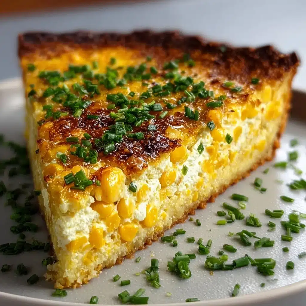 Cheddar Sweet Corn Pie Recipe