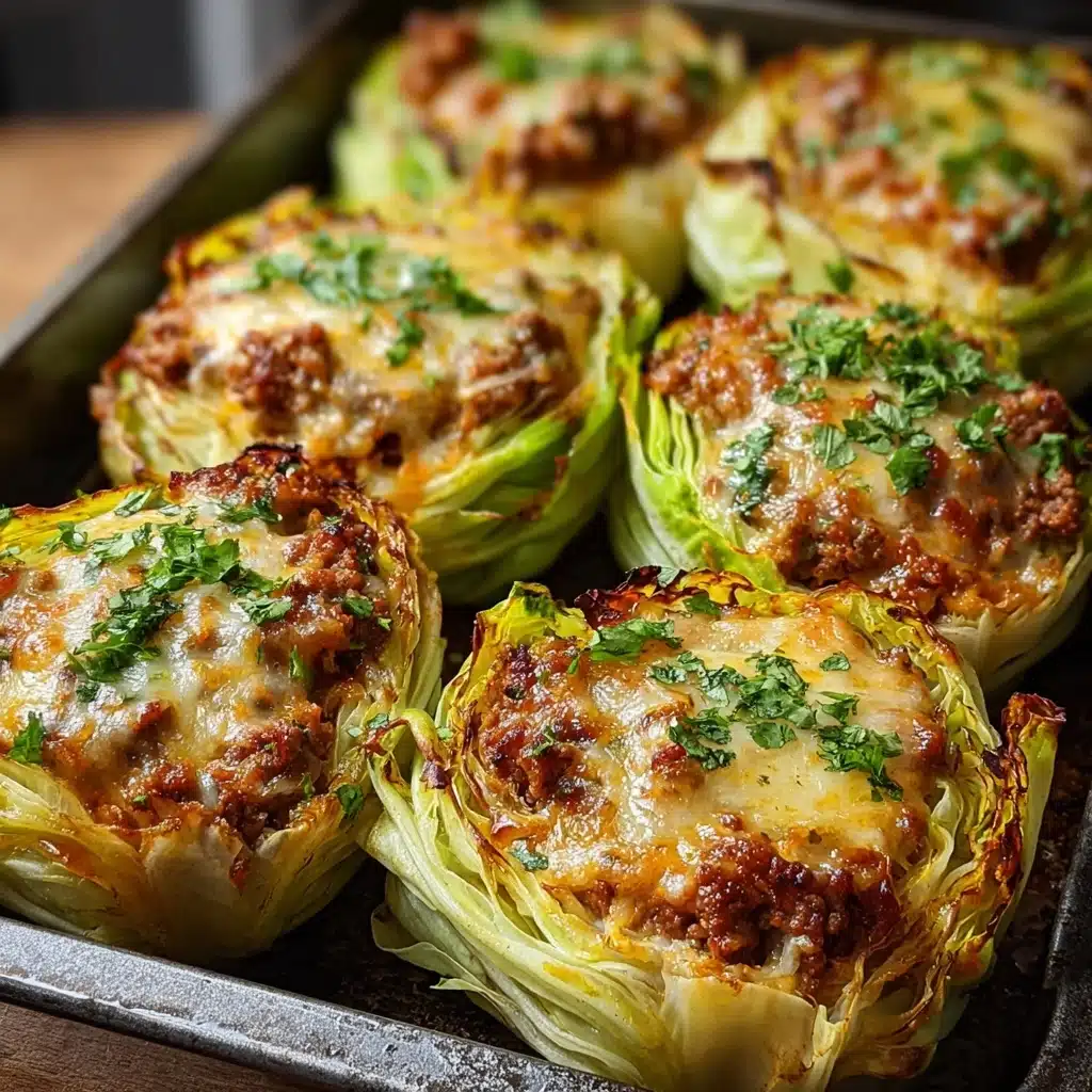 Oven-Baked Cabbage Burgers Recipe - Recipe Image
