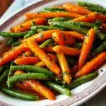 Honey Glazed Carrots & Green Beans Recipe