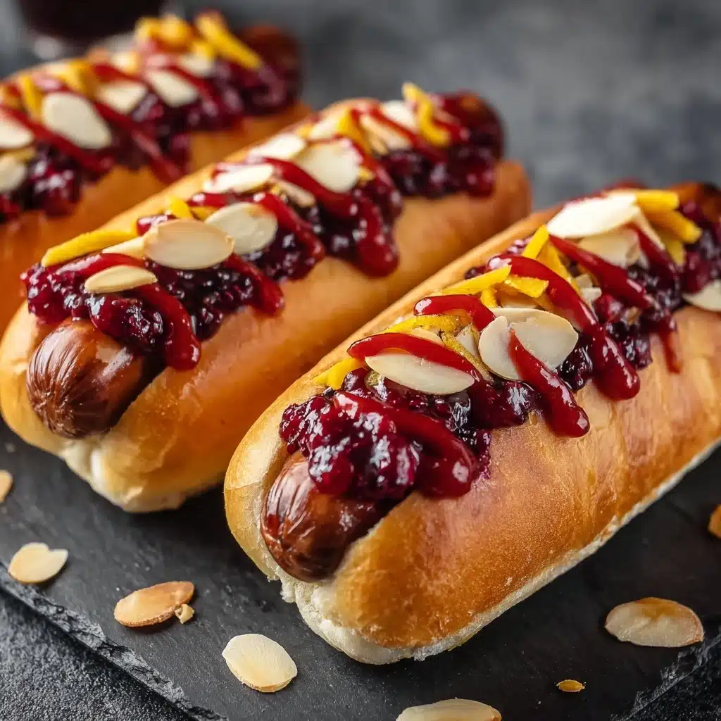 Sticky Bloody Finger Hot Dogs Recipe for Halloween Recipe - Recipe Image