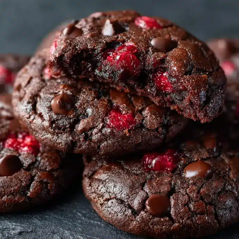 Chocolate Cherry Cookies Recipe