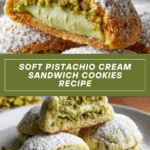 Pistachio Cream Cookies Recipe