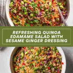 Quinoa Edamame Salad Recipe