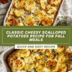 Cheesy Scalloped Potatoes Recipe