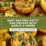 Patty Pan Squash Recipe