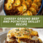 Cheesy Ground Beef and Potatoes Recipe