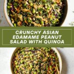 Asian Edamame Peanut Crunch Salad Recipe