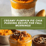 Creamy Pumpkin Pie Chia Seed Pudding with Yogurt Recipe