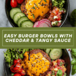 Burger Bowls Recipe
