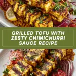 Grilled Tofu with Chimichurri Recipe