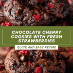 Chocolate Cherry Cookies Recipe