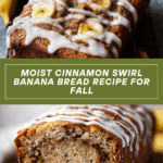 Cinnamon Swirl Banana Bread Recipe