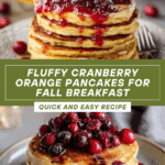 Cranberry Orange Pancakes Recipe