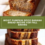Sweet Pumpkin Spice Banana Bread Recipe