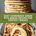 Homemade Greek Pita Bread Recipe