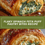 Flaky Spinach Feta Puff Pastry Recipe