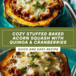 Stuffed Baked Acorn Squash Recipe