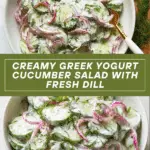 Greek Yogurt Cucumber Salad Recipe