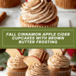 Cinnamon Apple Cider Cupcakes Recipe