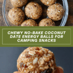 -Chewy No Bake Coconut Date Energy Balls Recipe