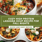High Protein Lasagna Soup Recipe