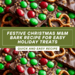 Christmas M&M Bark Recipe
