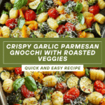 Sheet Pan Garlic Parmesan Gnocchi & Veggies Delight Recipe