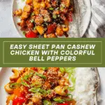 Jessica's Sheet Pan Cashew Chicken Recipe