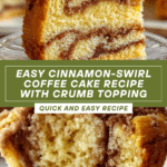 Cinnamon-Swirl Coffee Cake Recipe