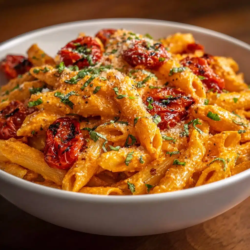 Creamy Roasted Tomato Pasta: A Comforting Delight Recipe - Recipe Image