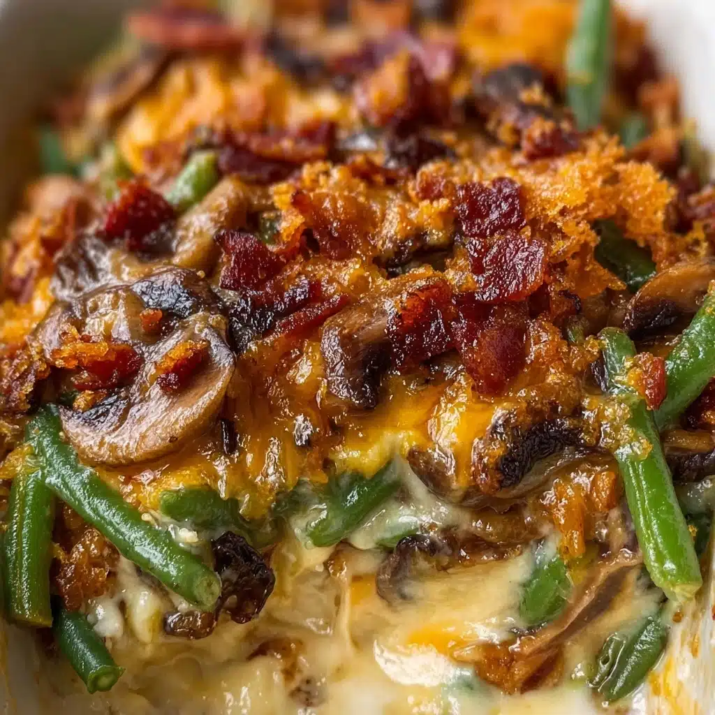 Loaded Green Bean Casserole Recipe - Recipe Image