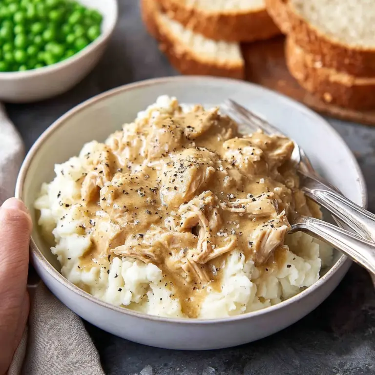 Chicken and Gravy (over mashed potatoes) Recipe