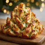 Cheesy Christmas Tree Bread Recipe