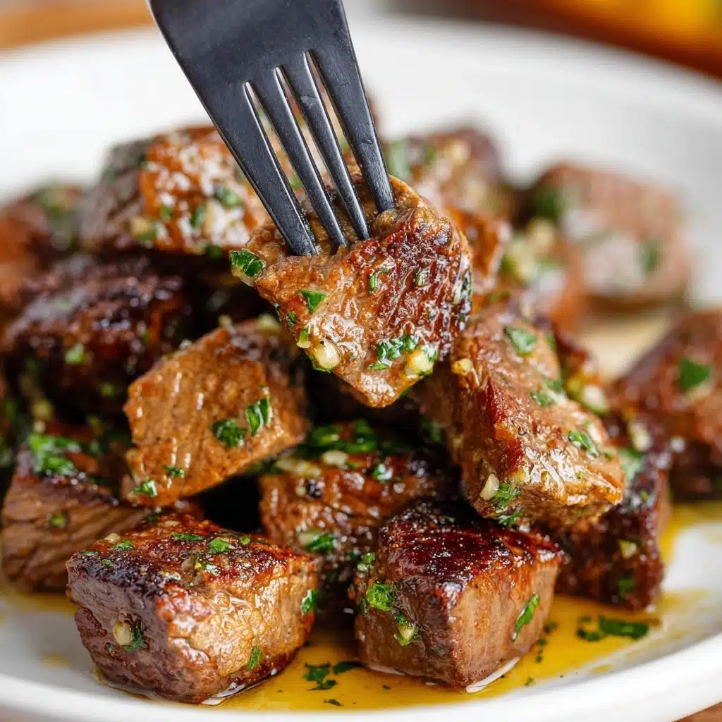 Garlic Butter Steak Bites Recipe - Recipe Image
