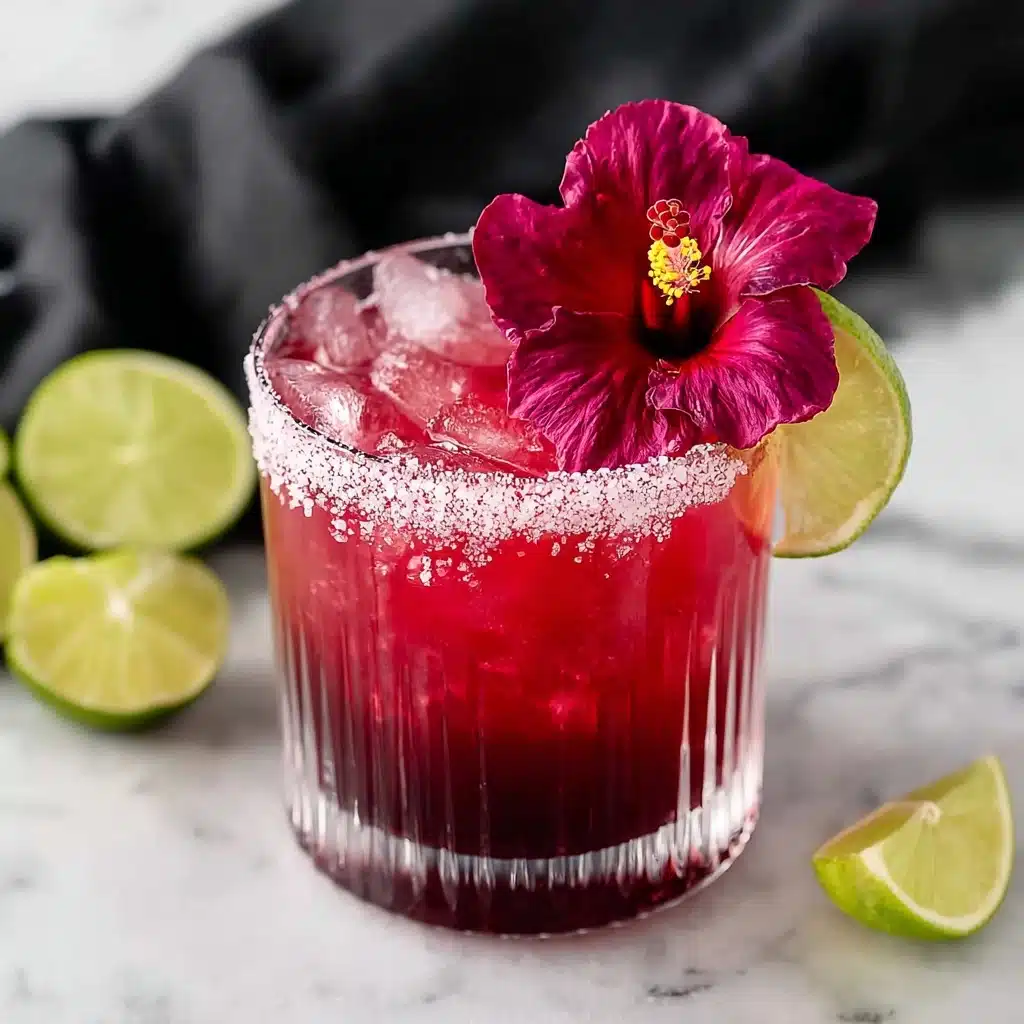 Easy Hibiscus Dark and Stormy Recipe - Recipe Image