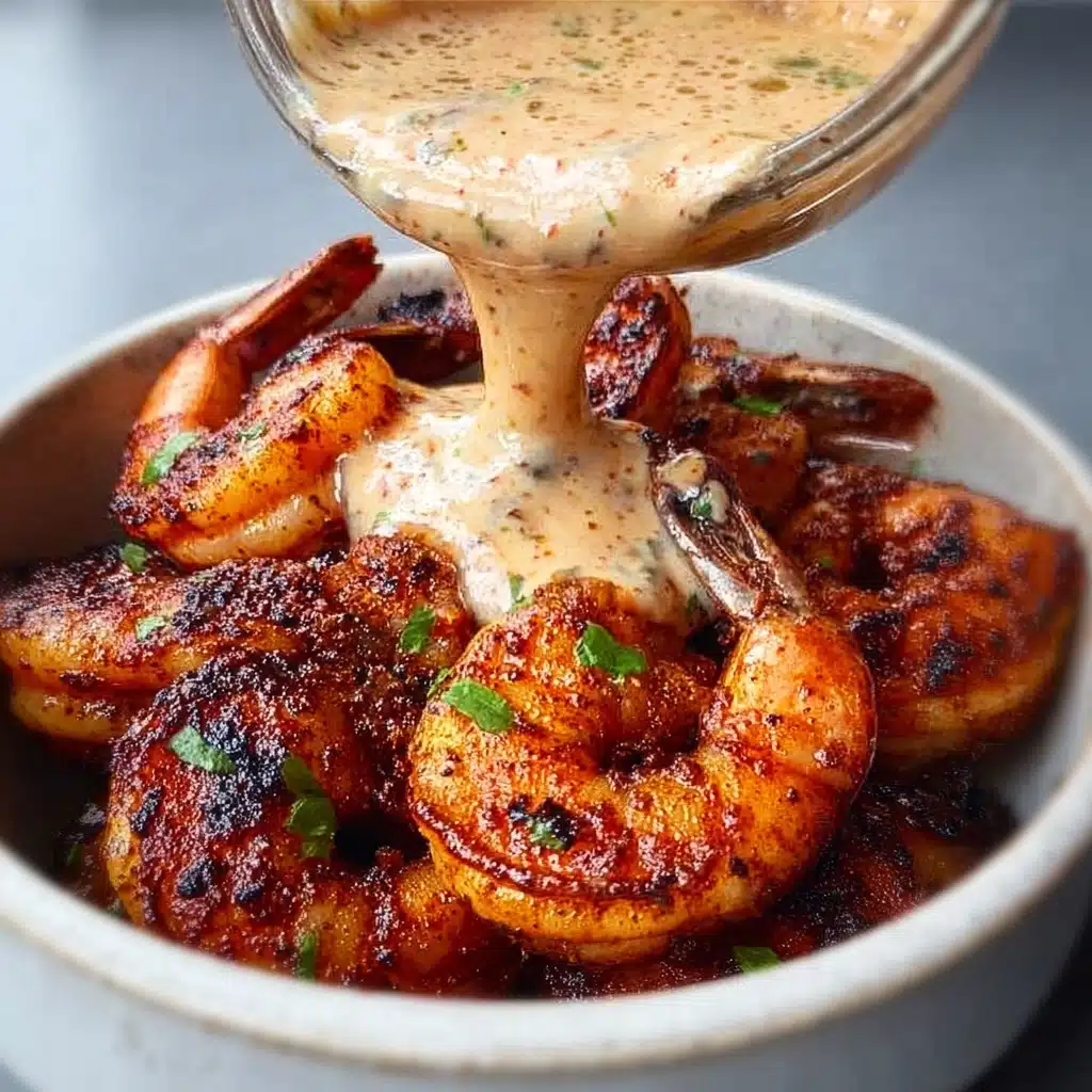 Crispy Cajun Shrimp with Creamy Sauce Recipe - Recipe Image