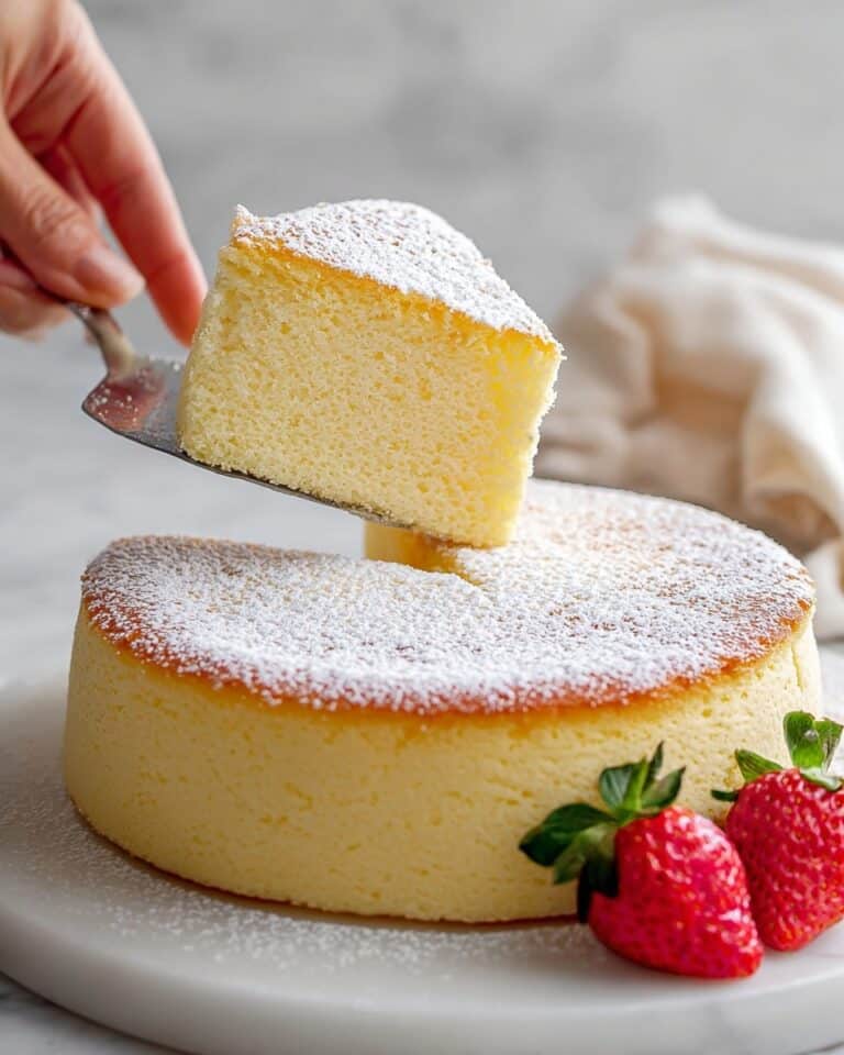 Japanese Cotton Cheesecake Recipe