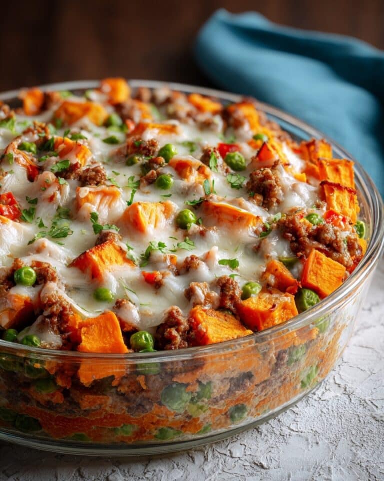 Sweet Potato & Sausage Casserole: Easy Fall Meal Recipe