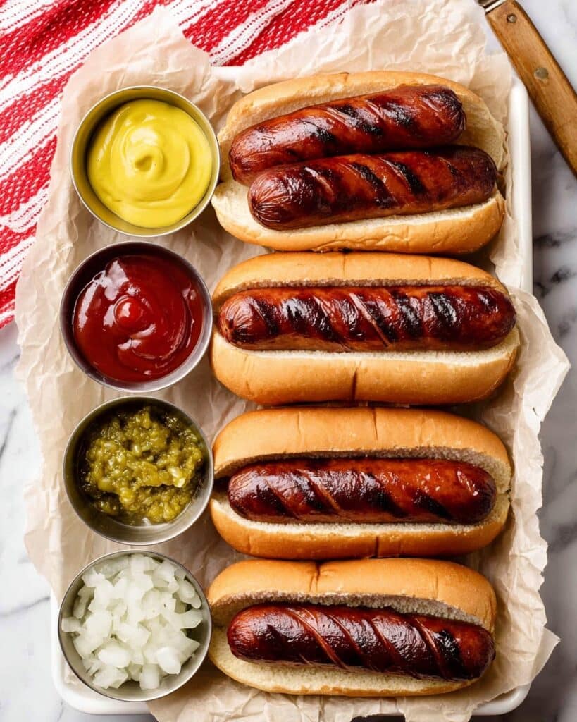 The Best Easy Air Fryer Hot Dogs Recipe