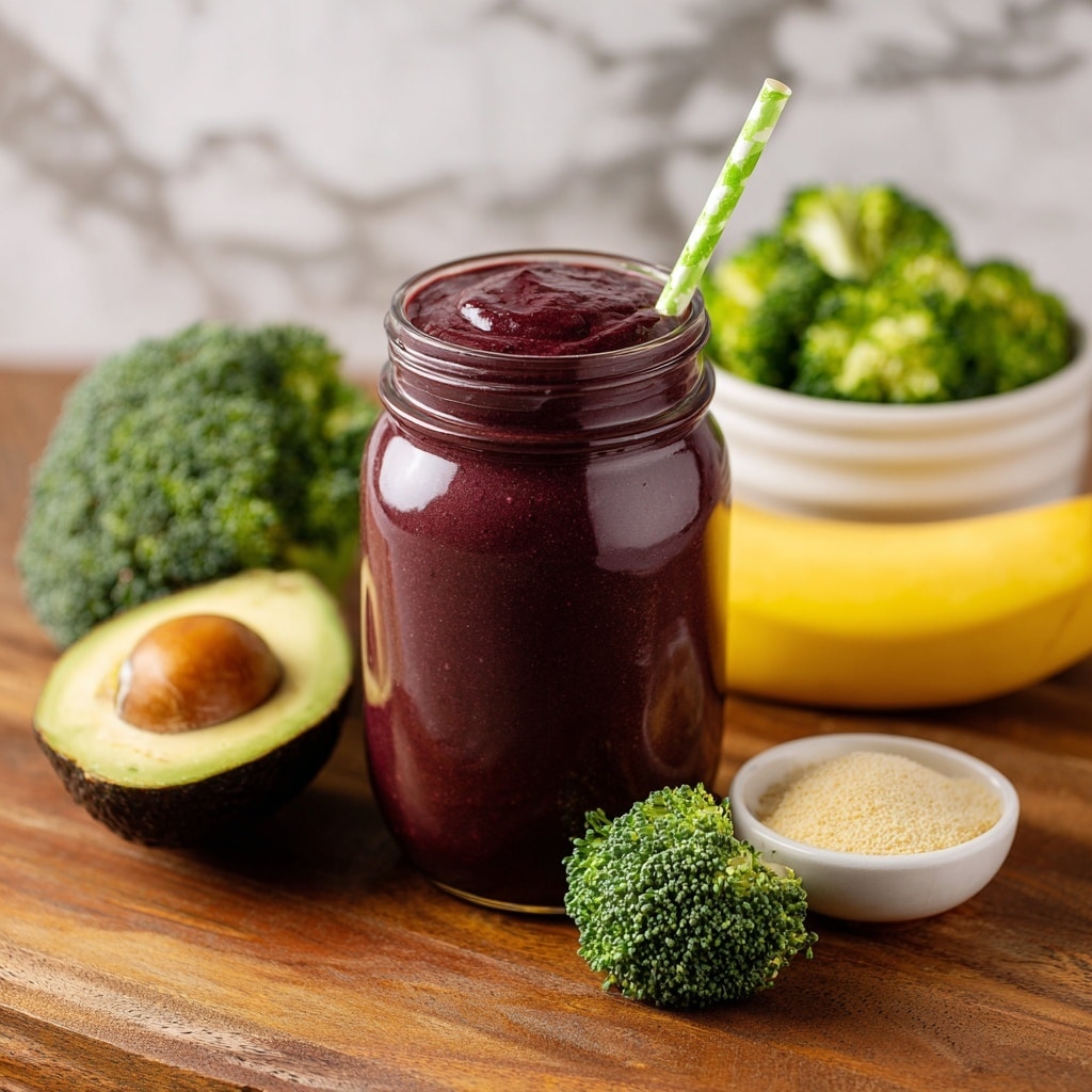 High Fiber Broccoli Smoothie Recipe for Kids Recipe